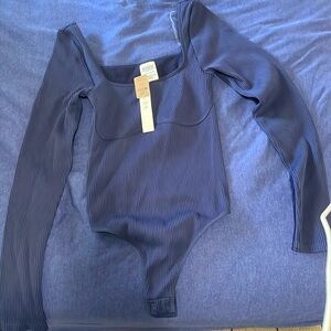 Pink Victorias Secret Sweatheart Neckline Body Suit